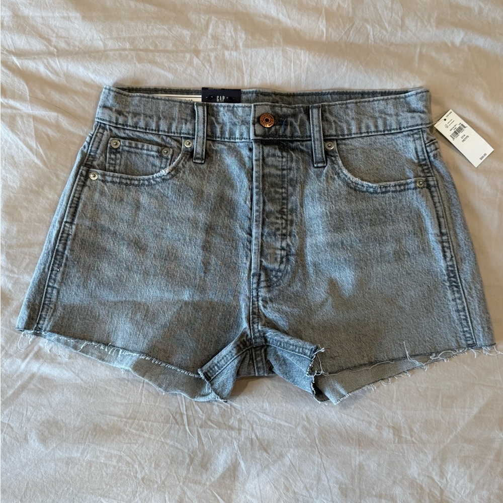 GAP Women's Gray Jean Shorts Size 27/4 P
